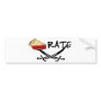 Pie-rate! Bumper Sticker