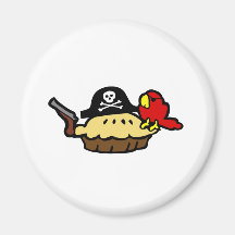 Pie Rate Refrigerator Magnets