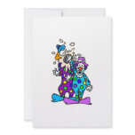 Pie Splat Clowns invitations