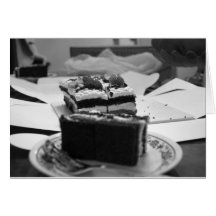 Piece of Cake Belated Birthday Card