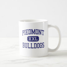 Piedmont - Bulldogs - High - Piedmont Alabama Coffee Mugs