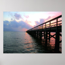 Pier Sunset Print