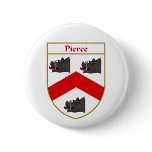 Pierce Coat of Arms/Family Crest buttons