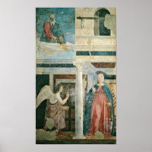 Piero della Francesca - Annunciation Poster