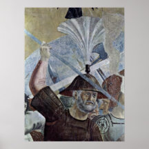 Piero della Francesca - Krieger Poster