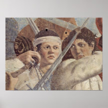 Piero della Francesca - Krieger Poster