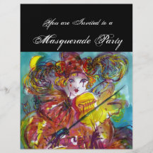 PIERO / Venetian Carnival Night Custom Flyer