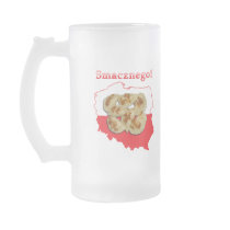 Pierogi Smacznego Polish Map Mugs