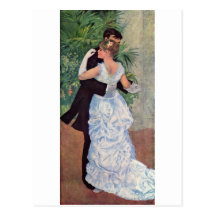 Pierre-Auguste Renoir - Danse à la ville (1883) Postcards