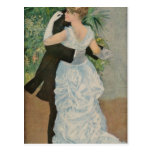 Pierre-Auguste Renoir's Dance in the Town (1883) Post Cards