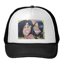Pierre Bossier Mall Caricature of BFFs Mesh Hats