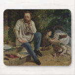 Pierre Joseph Proudhon  and his children mousepads