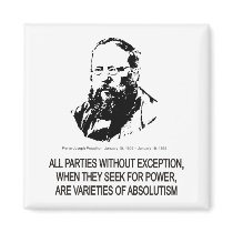 Pierre-Joseph Proudhon Fridge Magnets