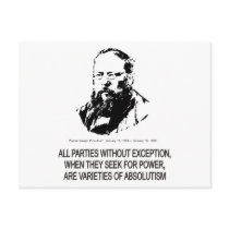 Pierre-Joseph Proudhon Postcard