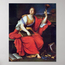 Pierre Mignard - Clio Poster