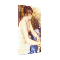 Pierre Renoir - Little Nude in Blue Stretched Canvas Prints