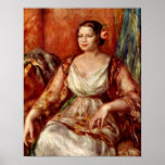 Pierre Renoir - Portrait of Tilla Durieux posters