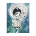 Pierrette Under the Icy Moon Postcards