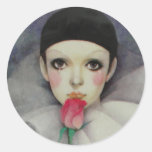 Pierrot 1980s Stickers