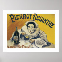 Pierrot Absinthe Print