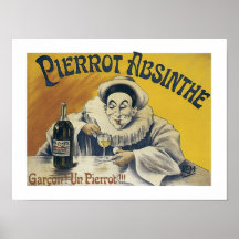 Pierrot Absinthe Print
