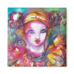 Pierrot Fridge Magnet