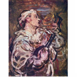 Pierrot With Guitar By Daumier Honoré photo sculptures