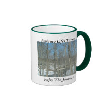 Pierson Creek Embrace Lifes Turns 15oz. Ringer Mug