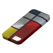 Piet Mondrian Composition (Steel) iPhone 5 Covers