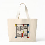 Piet Mondrian Inspired Photo Template Bag
