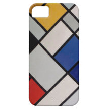 Piet Mondrian Modern Art iPhone 5 Cases