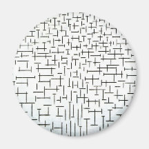 Piet Mondrian Modern Art Refrigerator Magnets