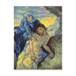 Pietà (after Delacroix) 1889, Vincent Van Gogh postcards