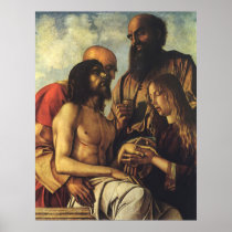Pieta by Giovanni Bellini Poster
