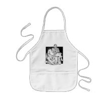 Pieta statue apron