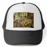 Pieter Bruegel's "Children’s Games" - 1560 hats