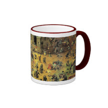 Pieter Bruegel's "Children’s Games" - 1560 Coffee Mugs