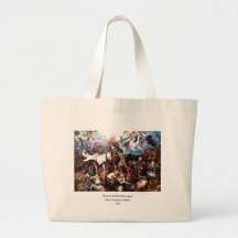 Pieter Bruegel's "The Fall Of The Rebel Angels" Canvas Bag