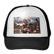 Pieter Bruegel's "The Fall Of The Rebel Angels" Mesh Hats