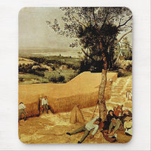 Pieter Bruegel's The Harvesters (1565) Mousepad