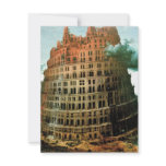 Pieter Bruegel's The "Little" Tower of Babel invitations