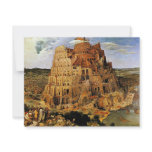 Pieter Bruegel's "The Tower of Babel" (circa 1563) invitations