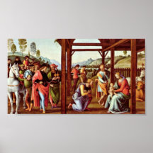 Pietro Perugino - Adoration of the Magi Poster