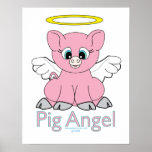 Pig Angel Print