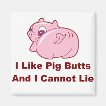 Pig Butts Magnet