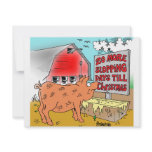 PIG / CHRISTMAS CARTOON GIFTWARE invitations
