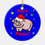 pig Christmas Christmas Ornament