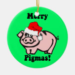 pig Christmas Ornaments