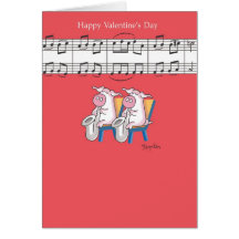 PIG DUET Valentines by Boynton Greeting Cards