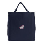 Pig embroidered bags